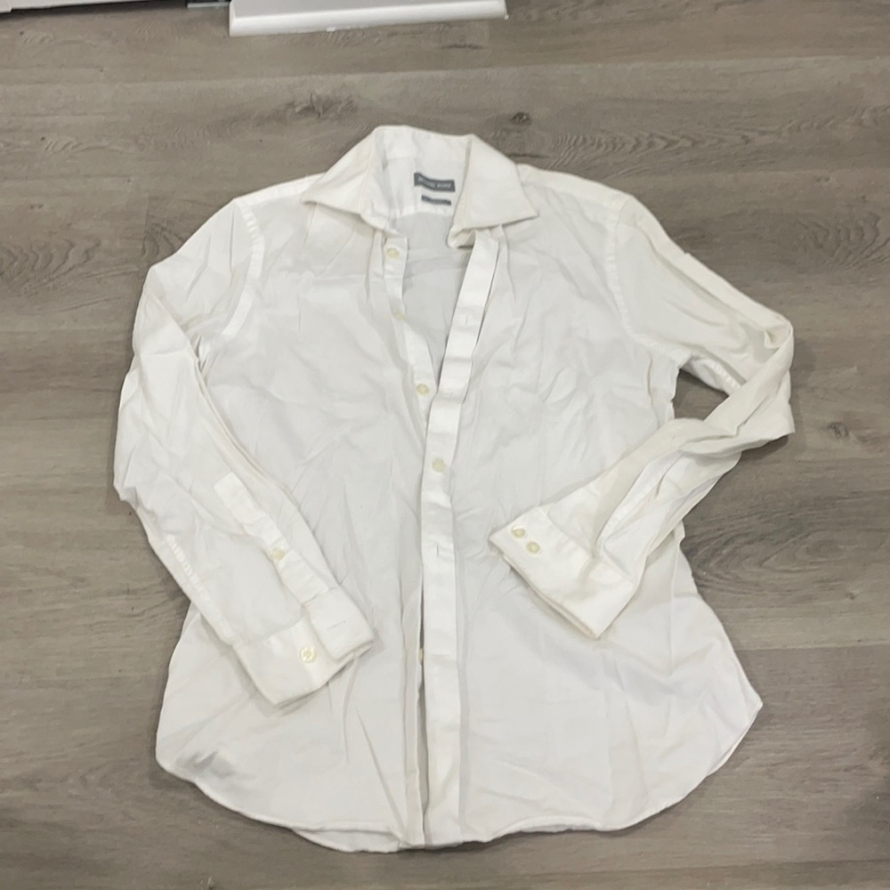 Michael Kors Men’s white slim fit button down | Size M 15/32/33